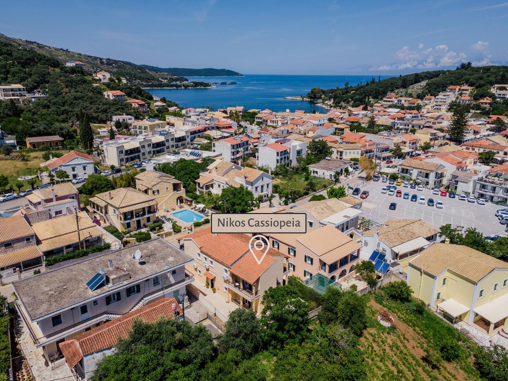 Apartmán Nikos Cassiopeia Kassiopi Exteriér fotografie